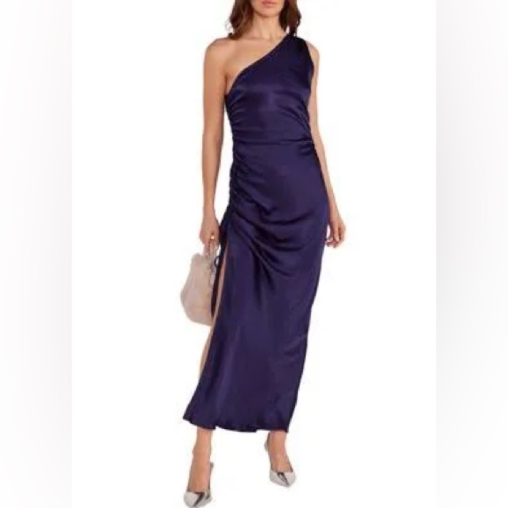 One Shoulder Midi Dress